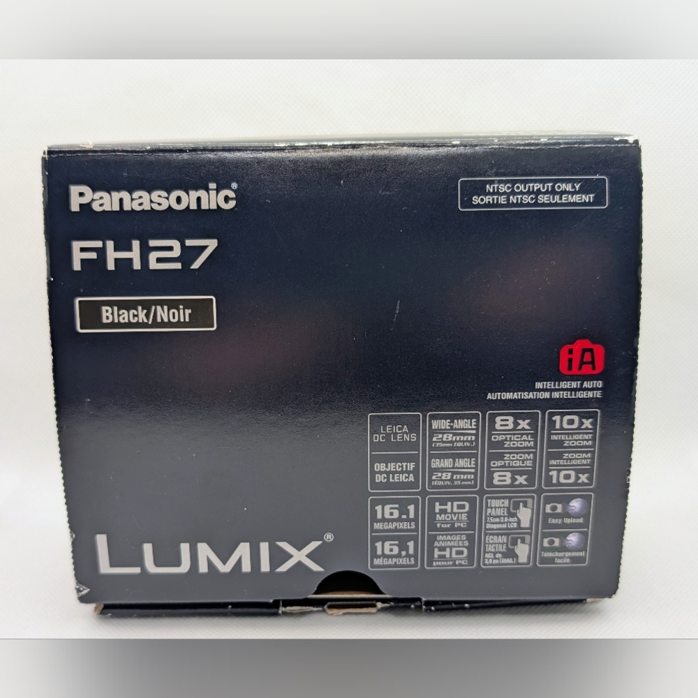 Panasonic LUMIX DMC-FH27 16.1MP Digital Camera 8X Optical Zoom w/Charger Battery - Picture 5 of 6